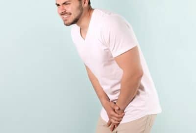 Man with overactive bladder