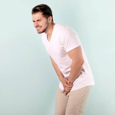 Man with overactive bladder